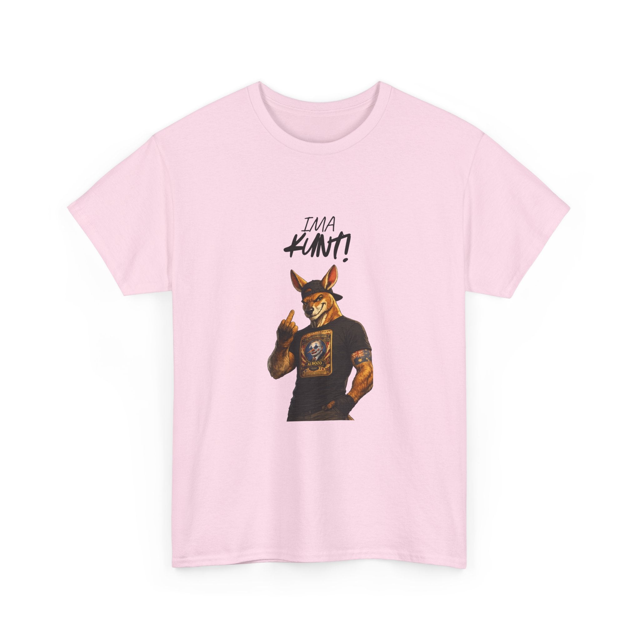 IMA KUNT! Kangaroo T-Shirt | Rude Australian Humour Tee