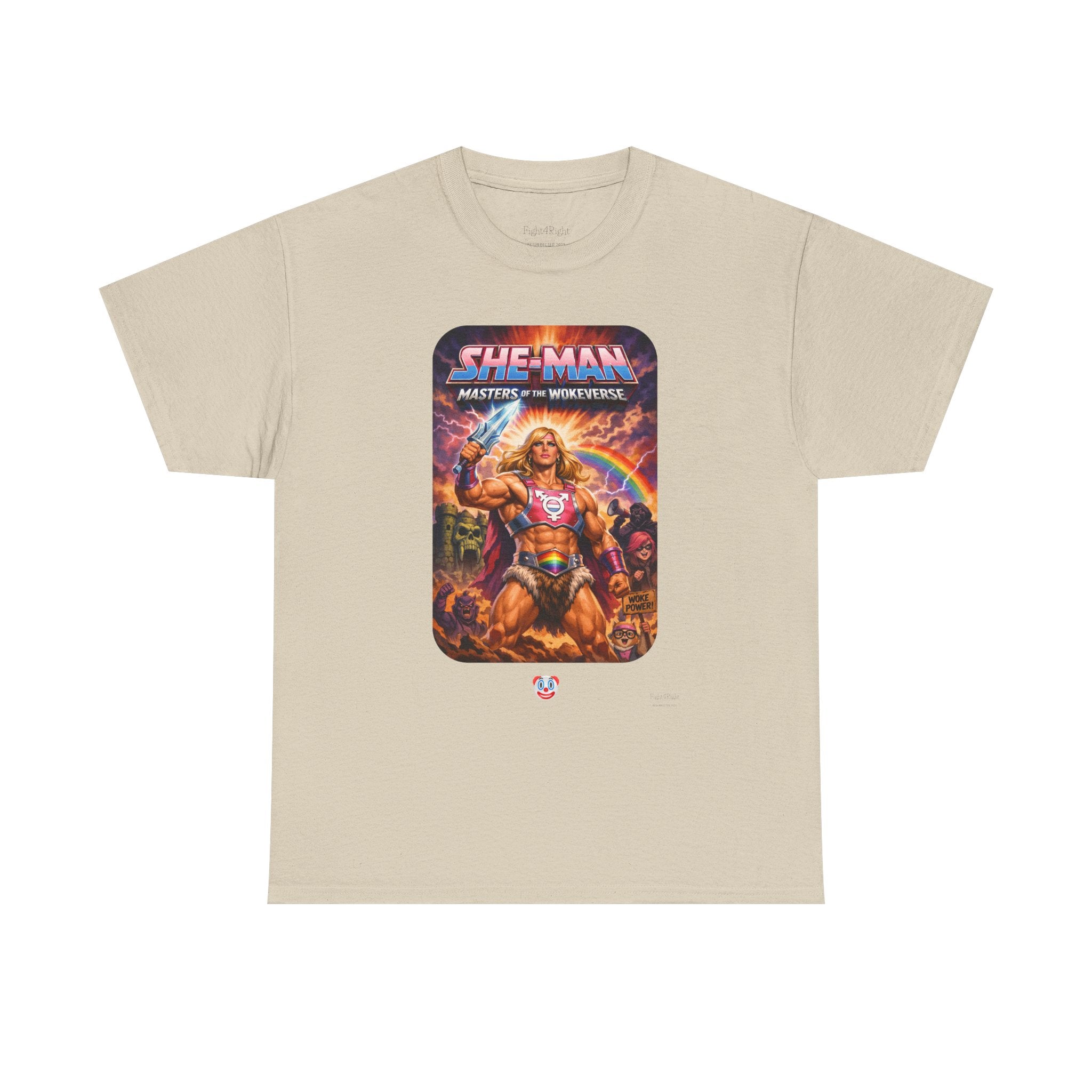 She-Man Masters of the Wokeverse T-Shirt – By the Power of the Pork Sword
