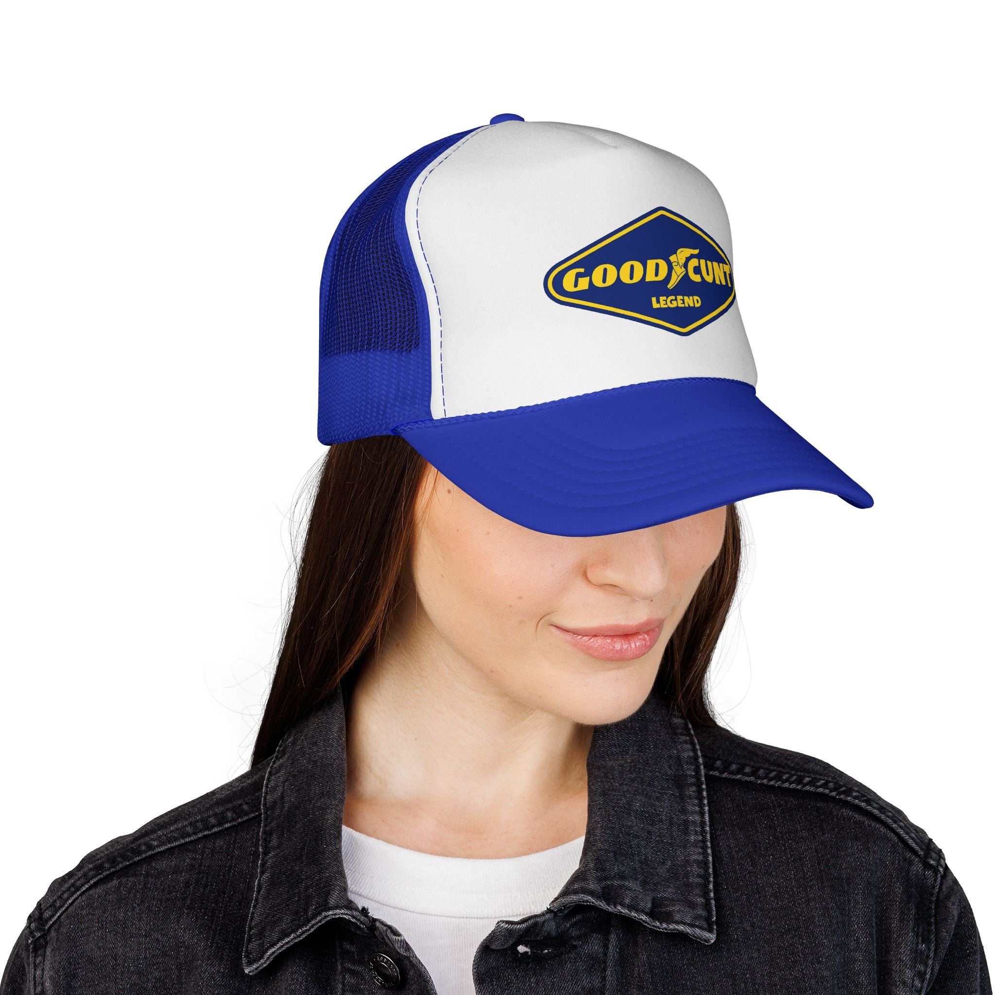 Trucker Cap — 'Good Cunt Legend' Vintage Logo Mesh Hat