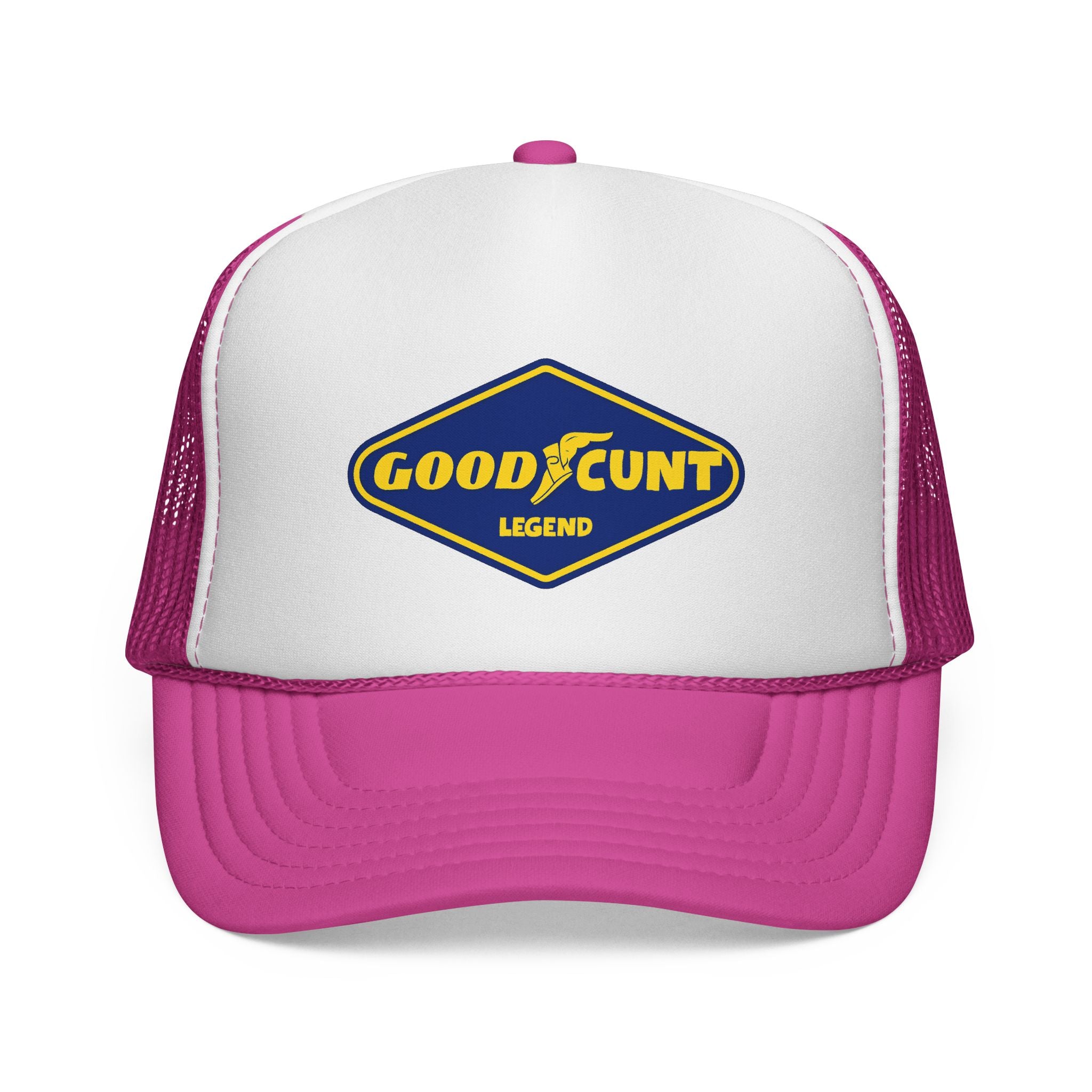Trucker Cap — 'Good Cunt Legend' Vintage Logo Mesh Hat