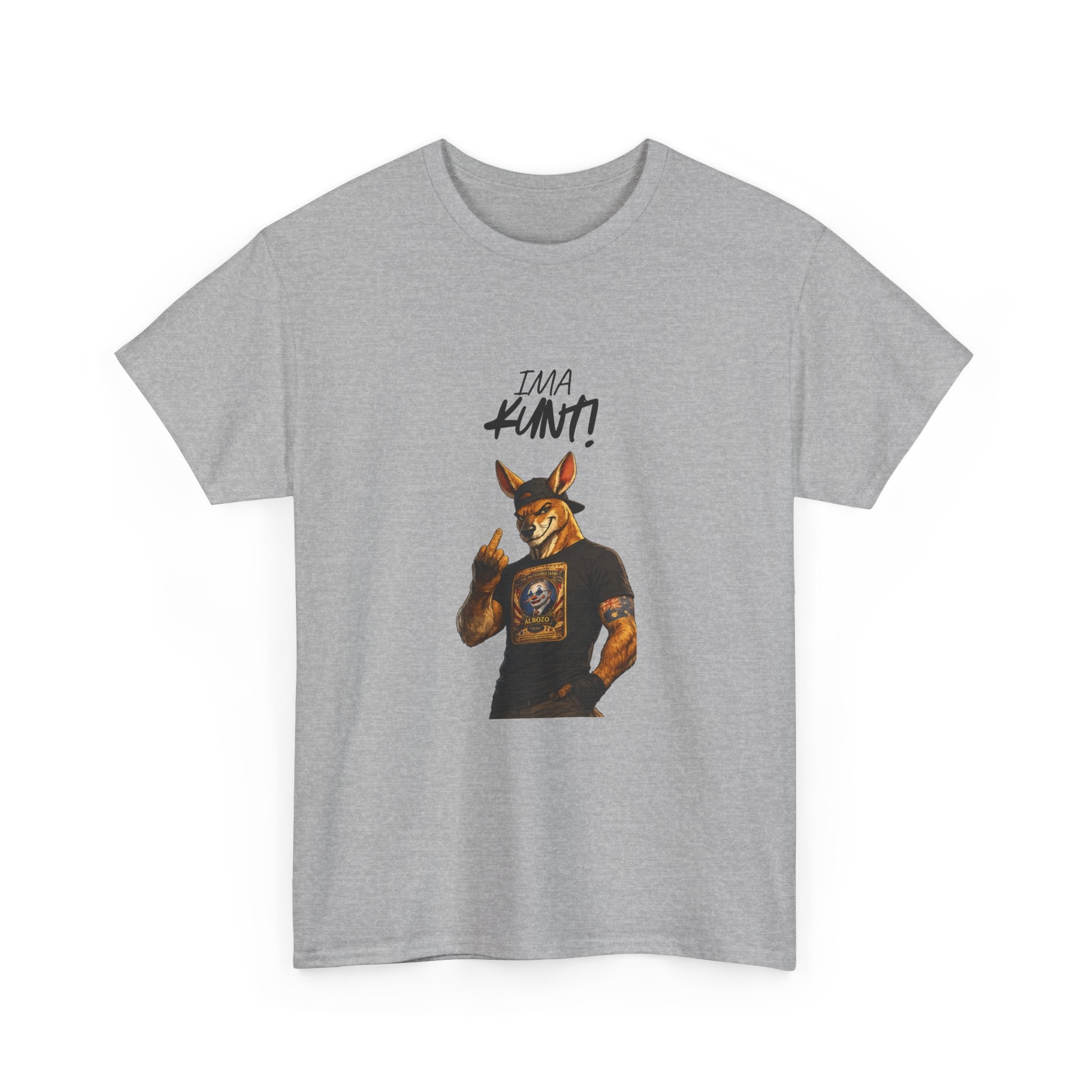 IMA KUNT! Kangaroo T-Shirt | Rude Australian Humour Tee