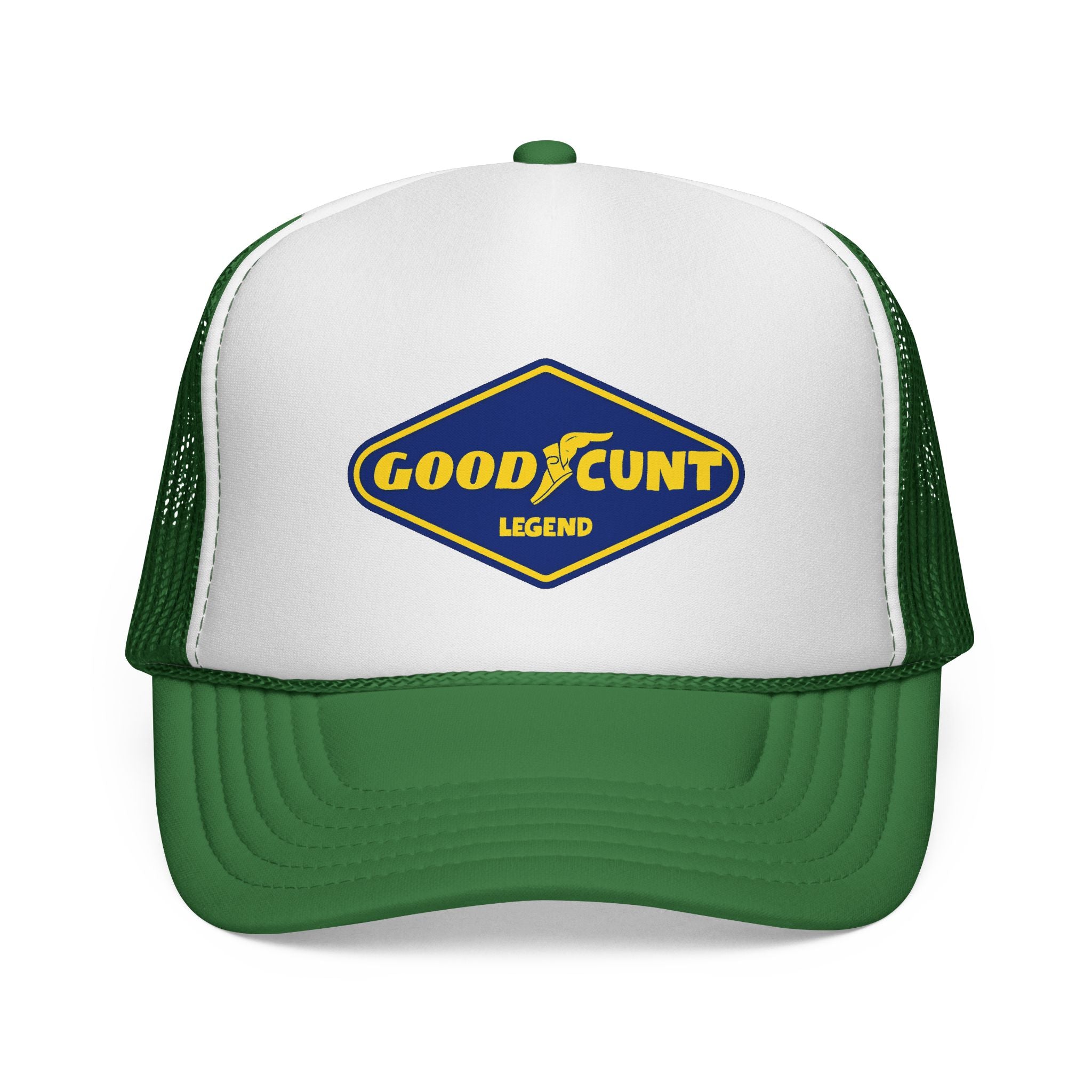 Trucker Cap — 'Good Cunt Legend' Vintage Logo Mesh Hat