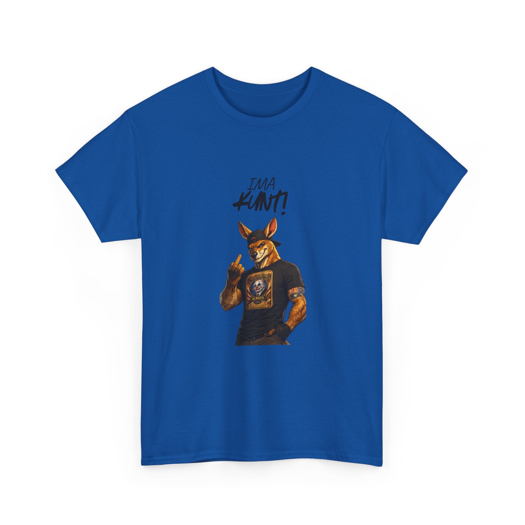 IMA KUNT! Kangaroo T-Shirt | Rude Australian Humour Tee