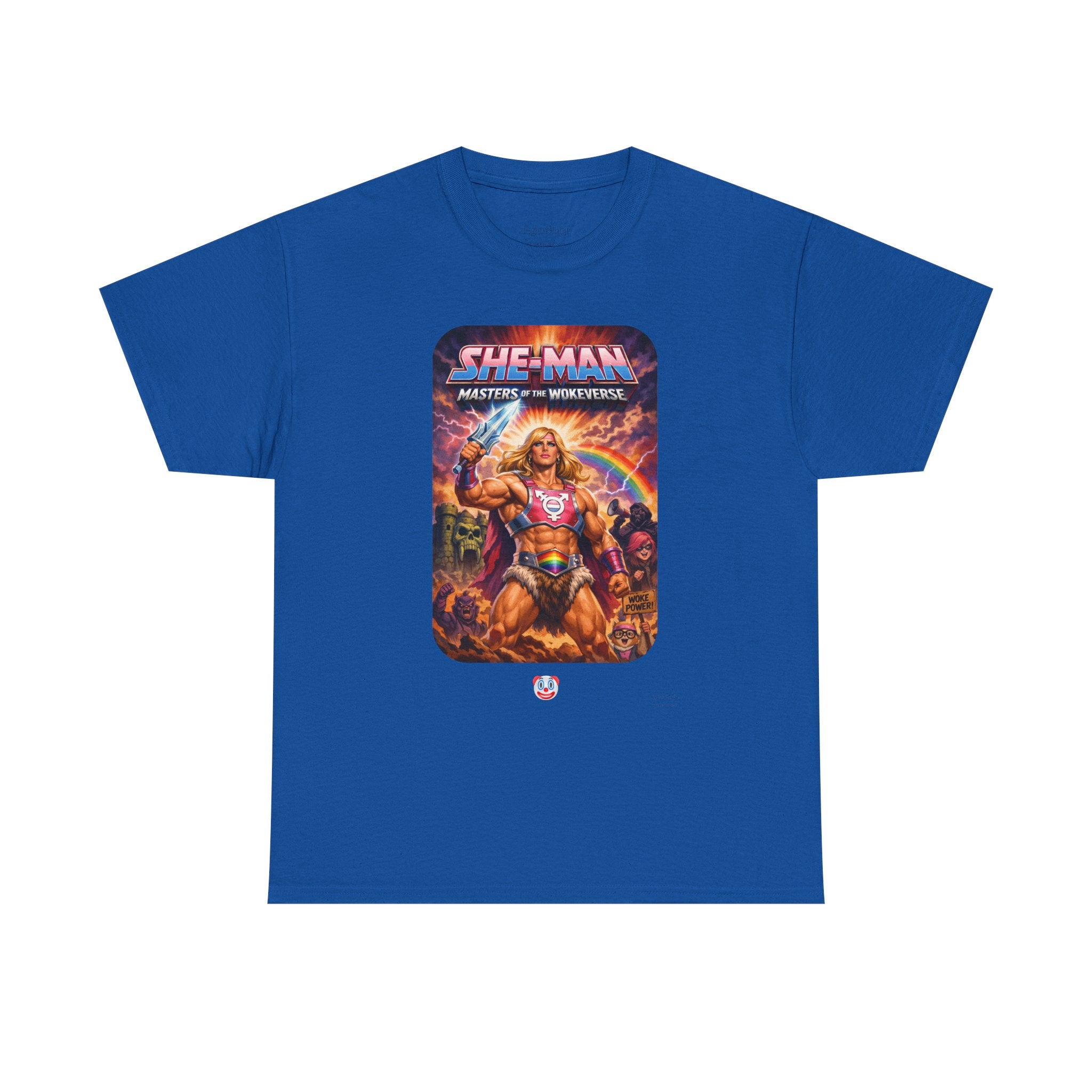 She-Man Masters of the Wokeverse T-Shirt – By the Power of the Pork Sword