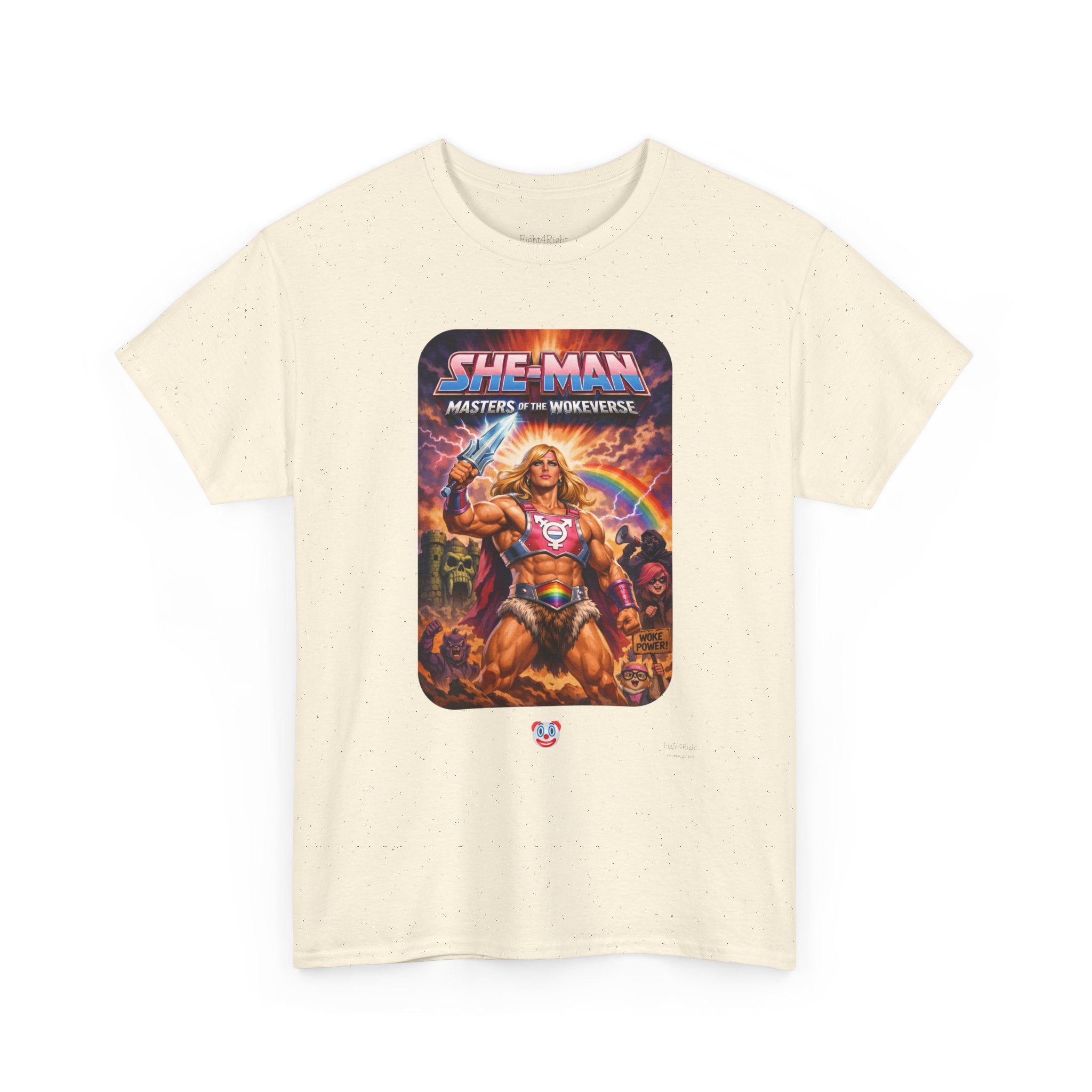She-Man Masters of the Wokeverse T-Shirt – By the Power of the Pork Sword